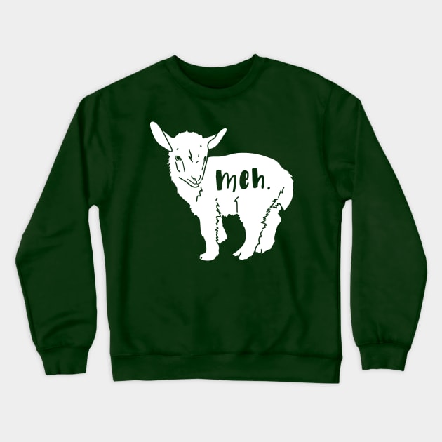 Baby Goat Crewneck Sweatshirt by Wlaurence